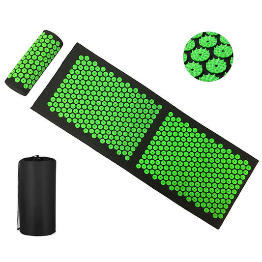 Drip Sweat Lotus Wellness Acupressure Mat with Pillow