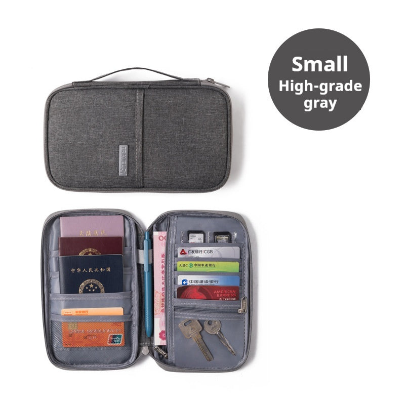 Portable Travel Airplane Waterproof Card Bag