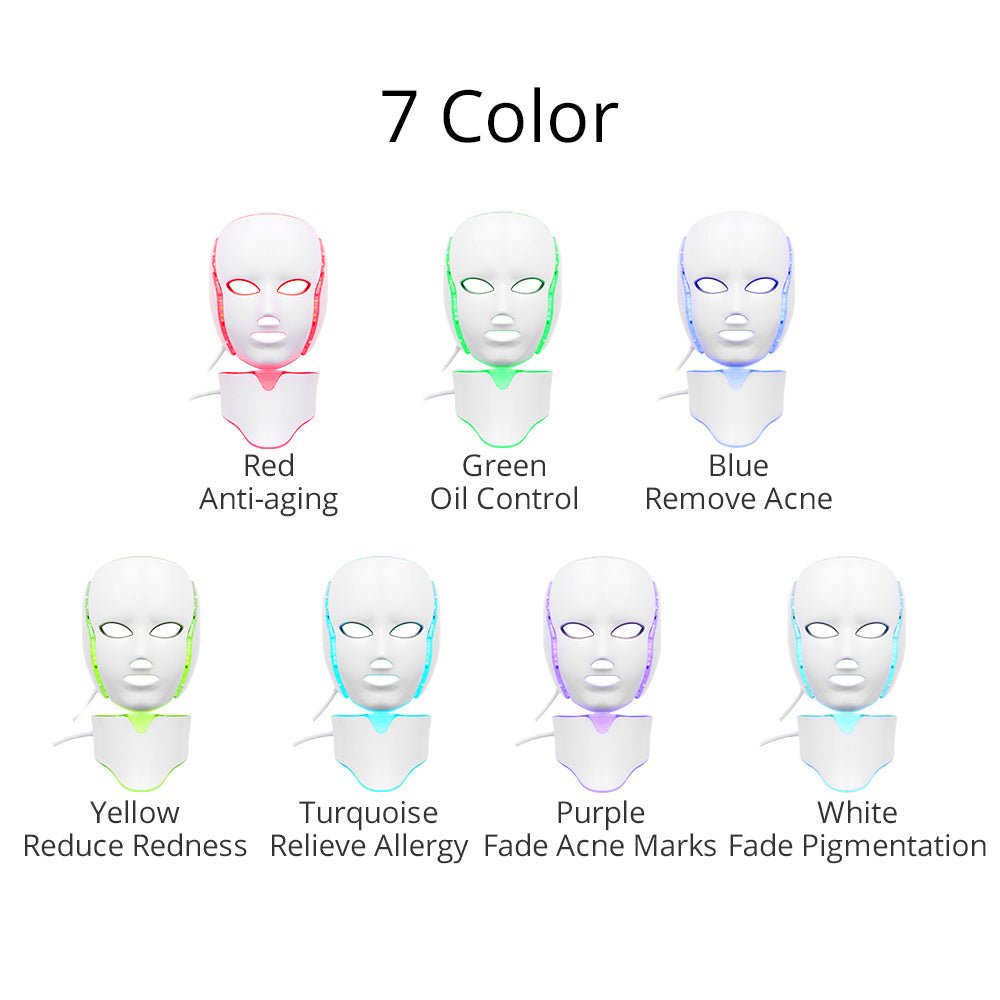 Shape Tactics 7 Colors LED PDT Photon Therapy Mask