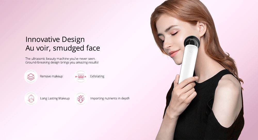 Shape Tactics Handheld Photon Ultrasonic Facial Cleanser
