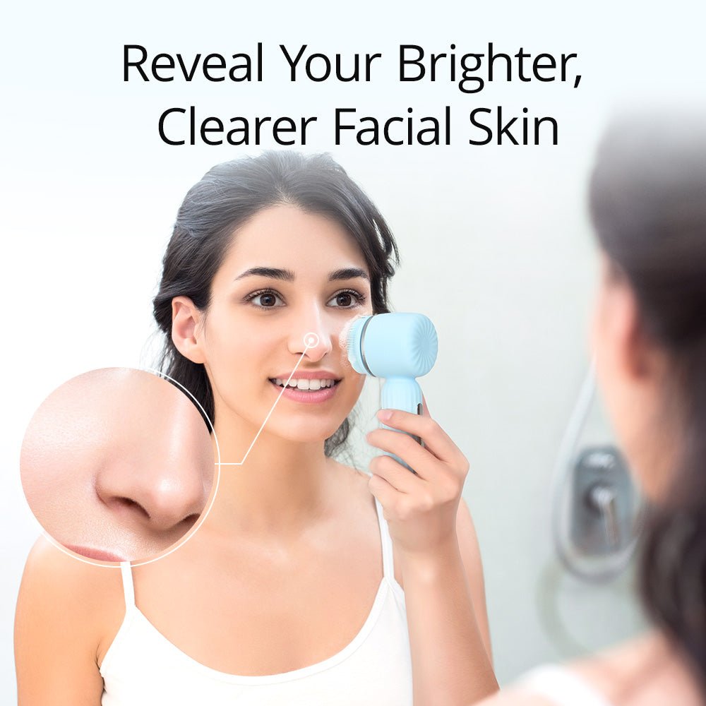 Shape Tactics Ultrasonic Face Cleanser with Positive Ions & Antibacterial Silicone