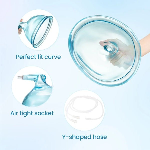 Shape Tactics 18.5cm Vacuum BBL Suction Therapy Cups